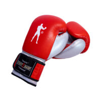 Boxhandschuhe Rot / Silber