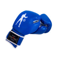 Boxsack Handschuhe Blau / Weiß